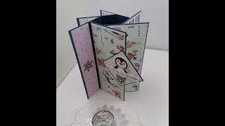 Hexagon Pinwheel Card  Penguin Platemates