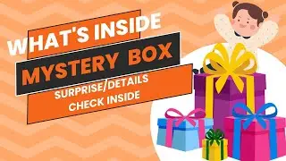 What's Inside? Mystery Box for Kids Unboxing - Surprise Toys!