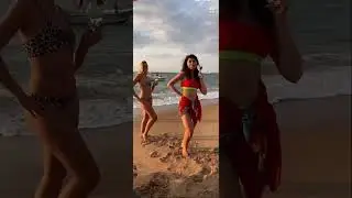 Бачата на Шри-Ланке бачата на пляже бачата на берегу моря 