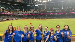 Diamondbacks Faith and Family Night || VCHS ASL National Anthem