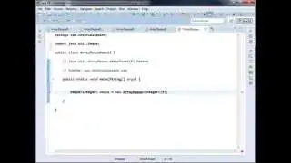 Java util ArrayDeque offerFirstE Method