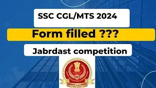 CGL 2024 🔥SSC CGL /MTS 2024 Total forms filled/Kitne logo ne bhara form