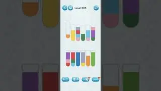 water sort puzzle game level 103 Numpuz funny gaming