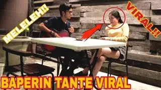TANTE VIRAL BAPER!! GA KUAT!! CEWEK CANTIK DAN SEKSI INI SAMPAI MELELEH!!