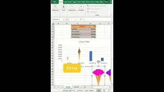 Unbelievable Trick to Make Your Excel Charts Pop🤯😎 🚀| excel shorts