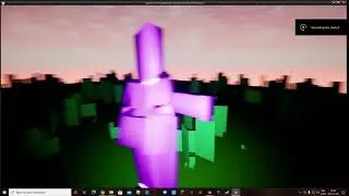 Unreal Engine 4 character test with shader