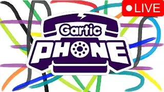 Gartic Phone, but it's unhinged🔴LIVE