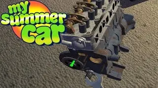 My Summer Car! - First look, starting work on the ENGINE! EP1