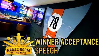 Games Room Of The Year 2021 - Winner Acceptance Speech