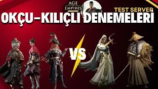 Okçu vs Kılıçlı denemeleri | Age Of Empires Mobile 🥷🏻#ageofempiresmobile