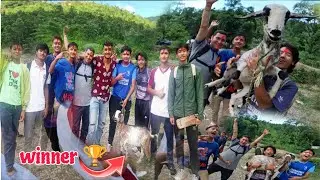 cricket winner🏆pyuthan Sathi vai sanga ramailo gardai guys 🥰🥰