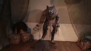 Halloween Animated lanky Werewolf 2021