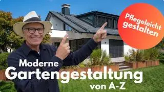 Moderne Gartengestaltung | Teil 13 - Garten pflegeleicht gestalten