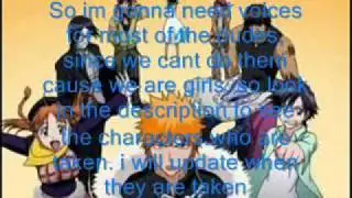 Bleach abriged/parody casting call *NEED VOICES!!!!* OPEN!