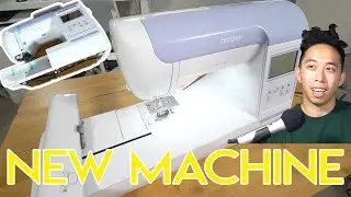 This is my NEW Embroidery Machine! | @kenandrewdaily
