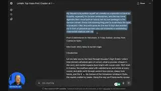 Education Series: Use AI to become a top voice on LinkedIn