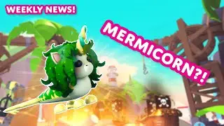 🌞SUMMER IS COMING!🧜‍♀️Legendary Mermicorn! 🦄 Weekly News 🗞️ Adopt Me! on Roblox