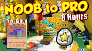 NOOB to PRO Bee Swarm Simulator - Star Egg - 8 Hours (NO ROBUX)