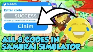 ALL 8 CODES IN SAMURAI SIMULATOR