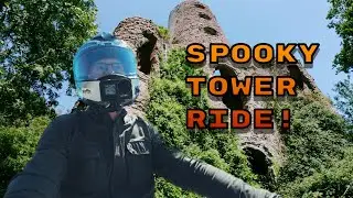 Vespa Ride to Spooky Tower!