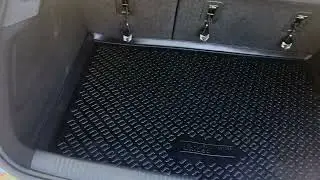 Коврик в багажник Chevrolet Cruze 2015- USA хэтчбек с запасным колесом Norplast