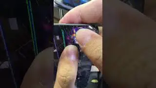 Красивая смерть дисплея после падения🌈