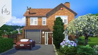The NOSTALGIA Series | Detached British 90's/00's House | The Sims 4 Speed Build