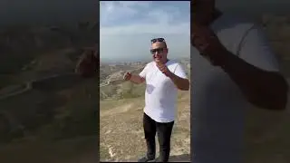 Телебашня в Андижане с видом на природу