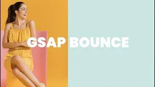 GSAP Bounce Text Intro Animation
