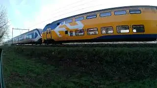 VIRM + SLT door Bunnik