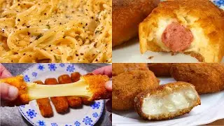 4 recetas de QUESO Faciles rapidas y economicas