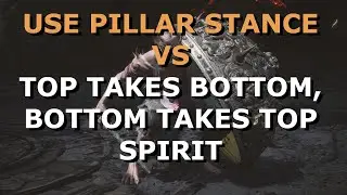 USE PILLAR STANCE to defeat these 2
