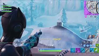 Jagdgewehr Headshot während Gegner Springt - Fortnite