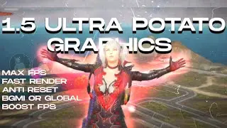 Potato Graphic Config For 2GB 3GB Device . For BGMI , GLOBEL , KR . Lag Fix Config . Potato Graphic