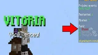 FIZ 7 KILL NO SKYWARS MODO SOLO !!? (Skyminigames)