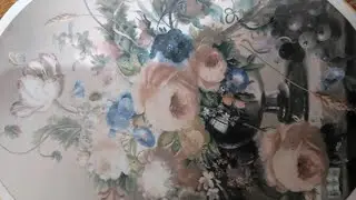 Декупаж или как приклеить распечатку на фанеру.