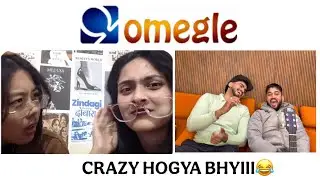 SHE FEEL UNCOMFORTABLE WITH US 🤣 | OMEGLE TALK TO STRANGERS
