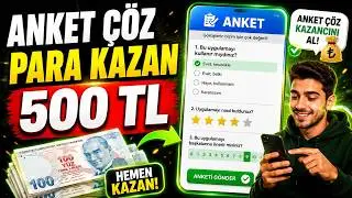 ANKET DOLDURARAK GÜNDE 500₺ KAZAN! 💸 (Ödeme Kanıtlı) İnternetten Para Kazanma 2025