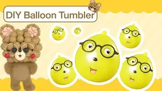 Balloon life hack 🤓 DIY balloon tumbler| PartyWoo Balloon Tutorial