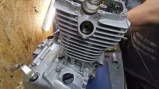 Bajaj v15 ремонт кпп ( сборка 2 часть)
