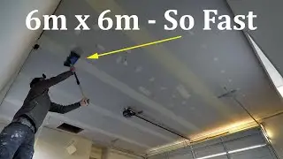 I coated this ceiling in 2 MINUTES!!!