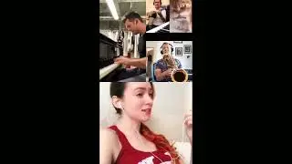 Musicians joins in to the sound of a cat slurping milk 🤣