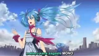 【Romaji sub】Monochrome ∞ Blue Sky【Hatsune Miku】