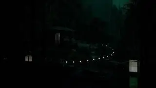 Quiet Rain Beside a Pondside Cabin 🌧 (No Ads) | Relaxing Dark Bedroom Ambience for Deep Sleep