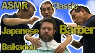 Japanese ASMR Barber Iwagaki - 3hr Extravaganza (subs)