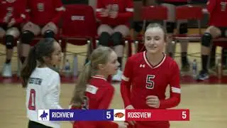 CCN GIRLS Volleyball Richview at Rossview  2 13 2020