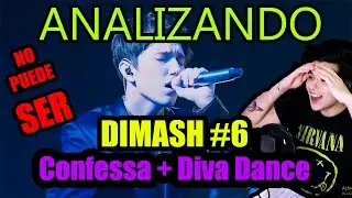 ANALYZING DIMASH # 6 🇰🇿 (reaction) | Confessa + Diva Dance - Ema Arias (Subtitled)