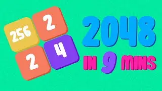 2048 in 9 Minutes (Construct 3 Tutorial) + Project File