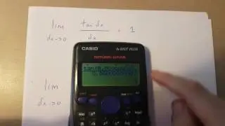 In the limit, as change in x approaches 0, (tan(𝛿x))/𝛿x=1, tan(𝛿x)=0.