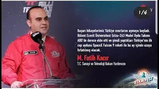 T.C. Sanayi ve Teknoloji Bakan Yardımcımız Sn. Mehmet Fatih KACIR TEKNOFEST 2021 Lansman Konuşması